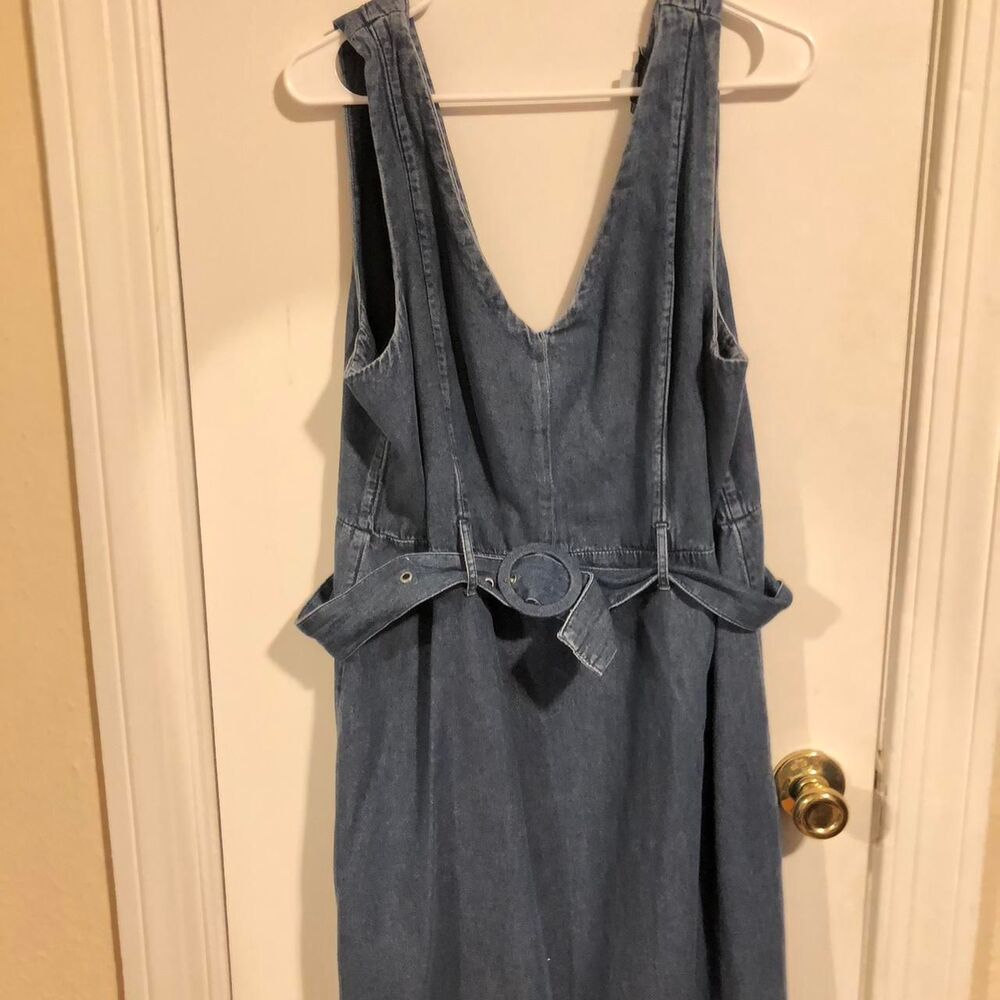 American-eagle Women's Blue and Navy Dress